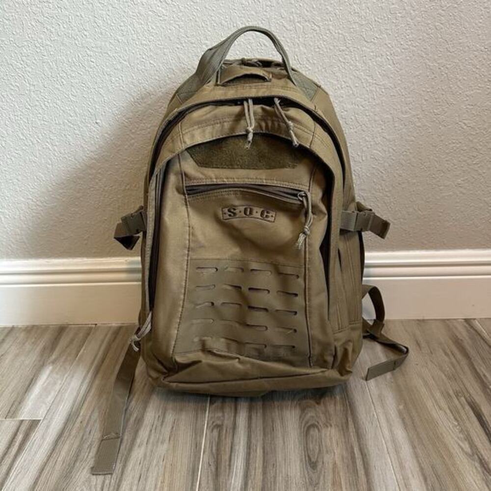 Sandpiper of California Backpack Tactical Bag Coyote‎ Canvas SOC Hiking Outdoor